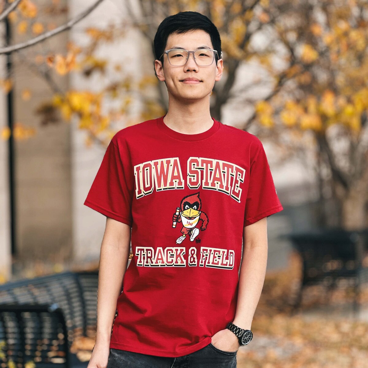 Champion® Iowa State Track Cy Cardinal T-shirt